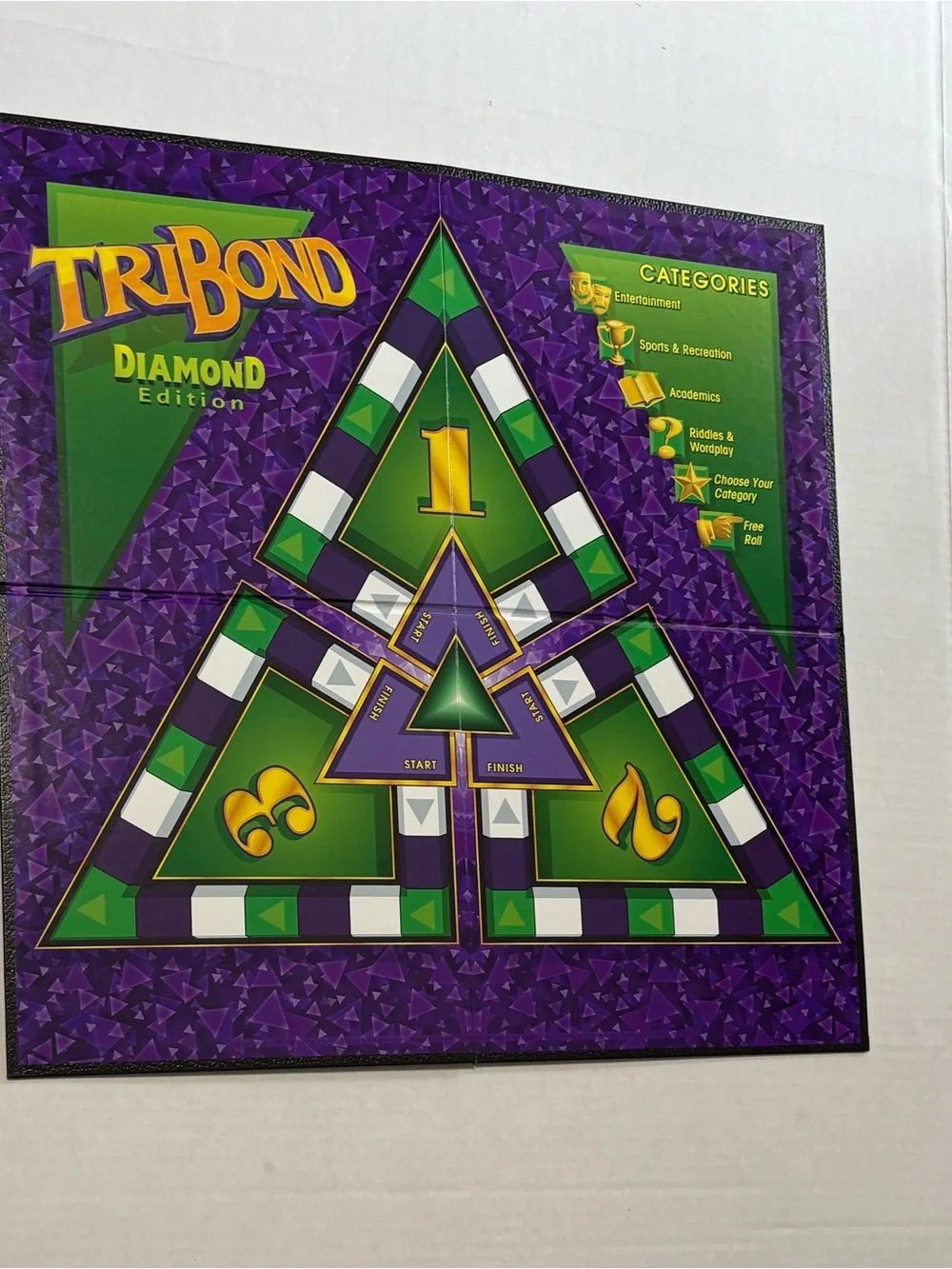 TriBond Diamond Edition Party Game - Green Holographic Box